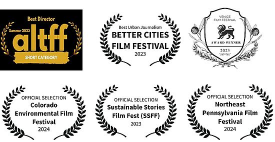 Awards won by the proTract Pittsburgh Film